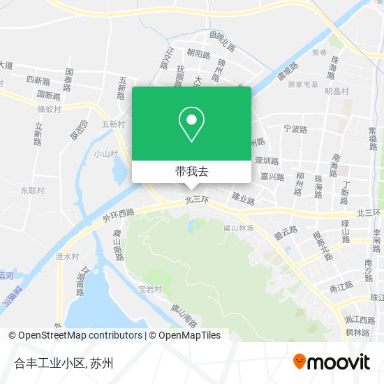 合丰工业小区地图
