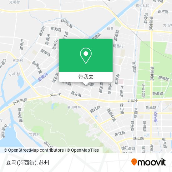 森马(河西街)地图