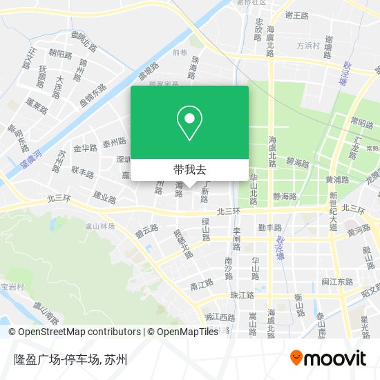 隆盈广场-停车场地图