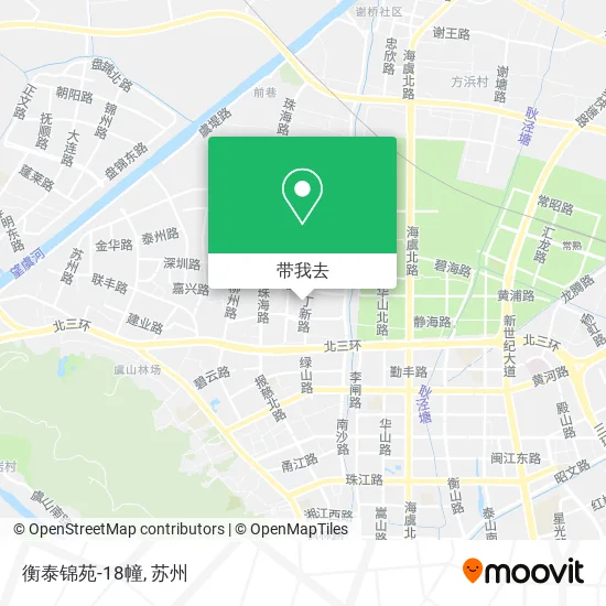 衡泰锦苑-18幢地图