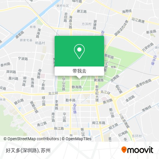 好又多(深圳路)地图