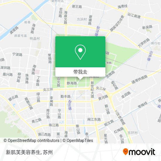 新肌芙美容养生地图
