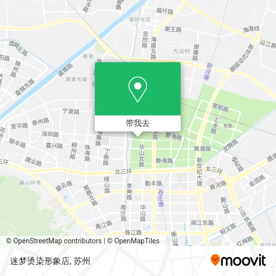 迷梦烫染形象店地图