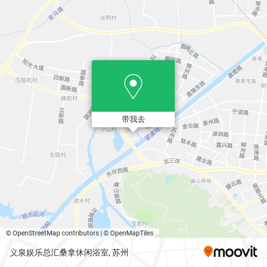 义泉娱乐总汇桑拿休闲浴室地图