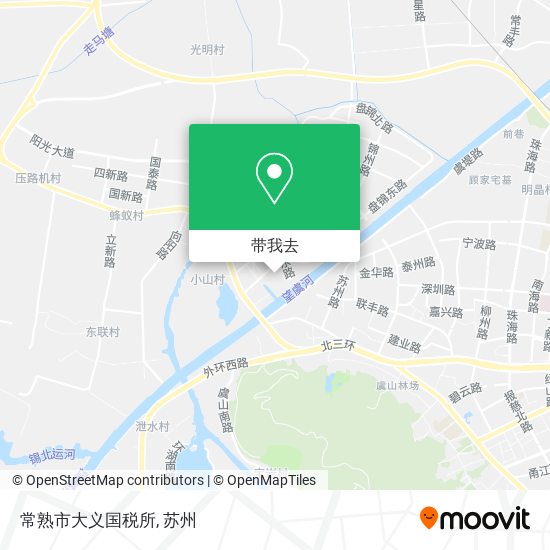 常熟市大义国税所地图