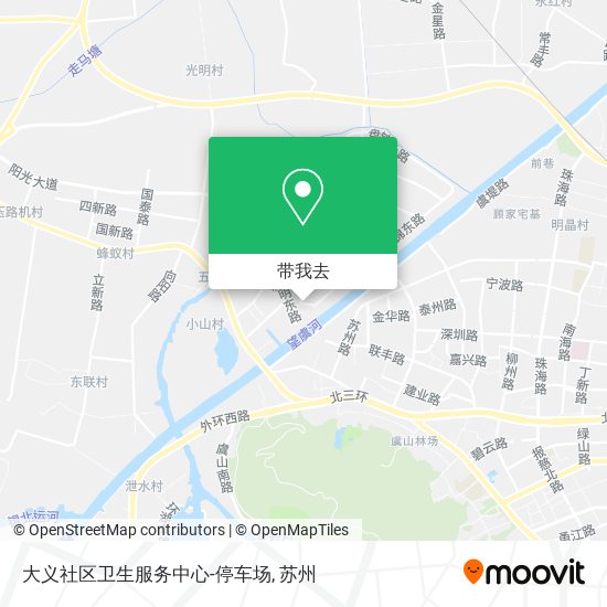 大义社区卫生服务中心-停车场地图