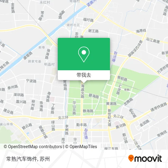 常熟汽车饰件地图