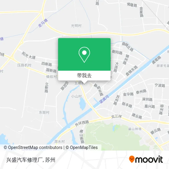 兴盛汽车修理厂地图