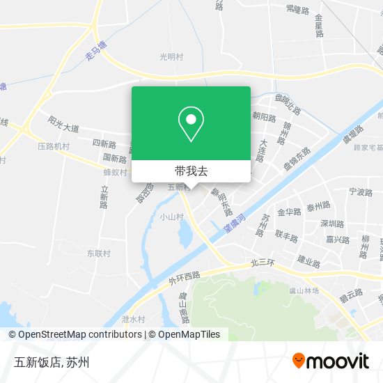 五新饭店地图