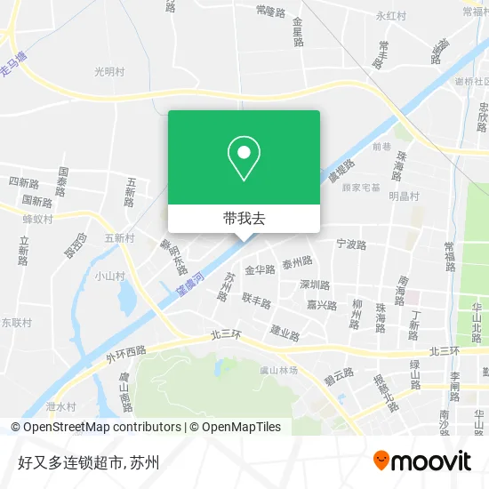 好又多连锁超市地图