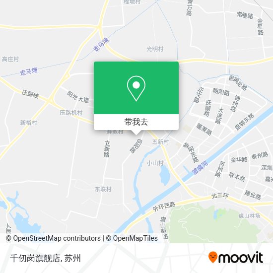 千仞岗旗舰店地图