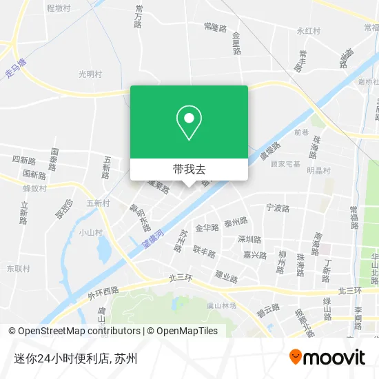 迷你24小时便利店地图
