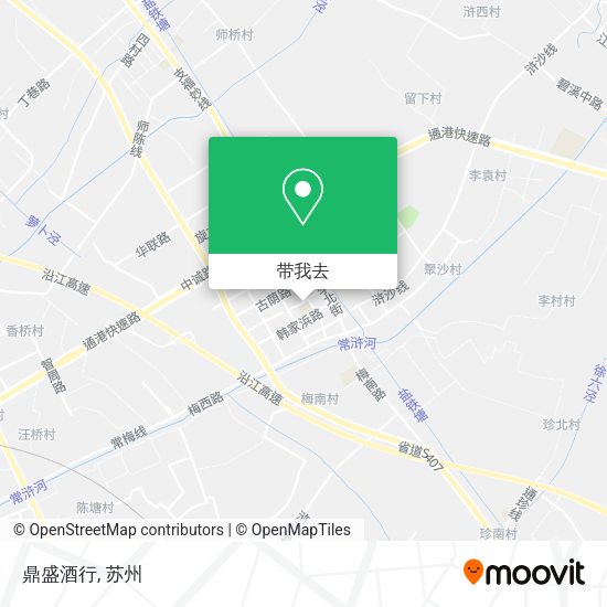 鼎盛酒行地图