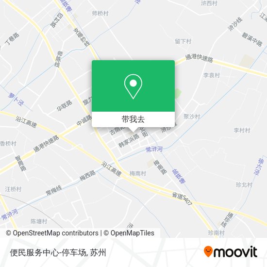 便民服务中心-停车场地图