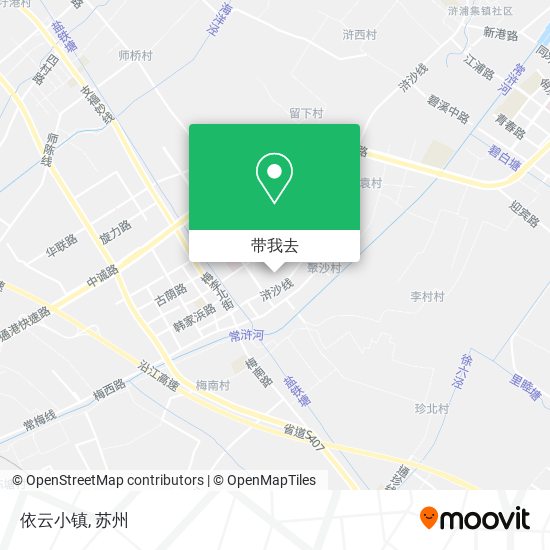 依云小镇地图