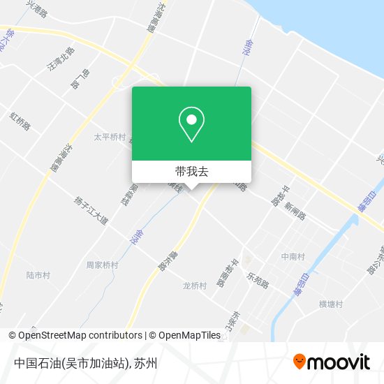 中国石油(吴市加油站)地图