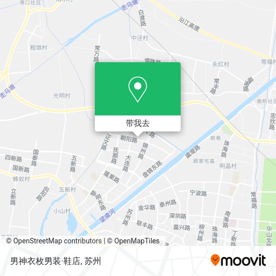 男神衣枚男装·鞋店地图