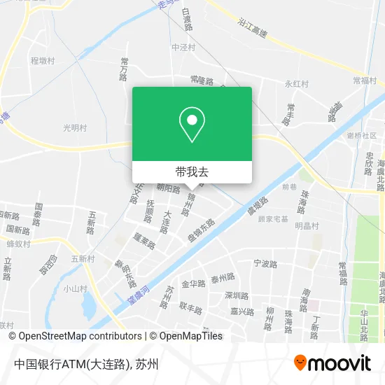 中国银行ATM(大连路)地图
