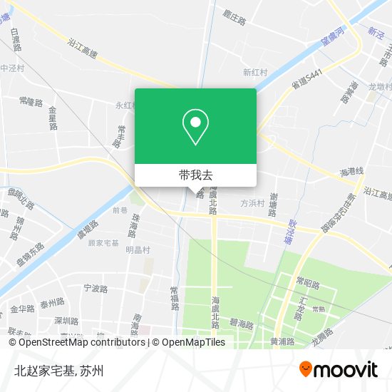 北赵家宅基地图