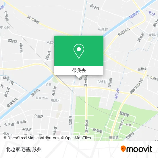 北赵家宅基地图