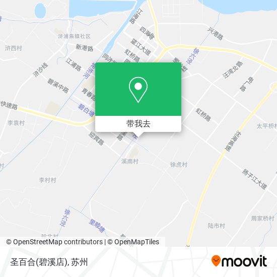 圣百合(碧溪店)地图