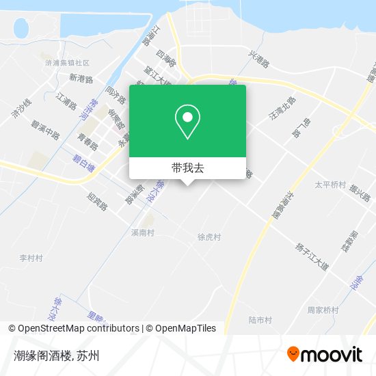 潮缘阁酒楼地图