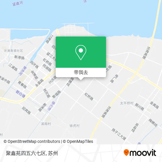 聚鑫苑四五六七区地图