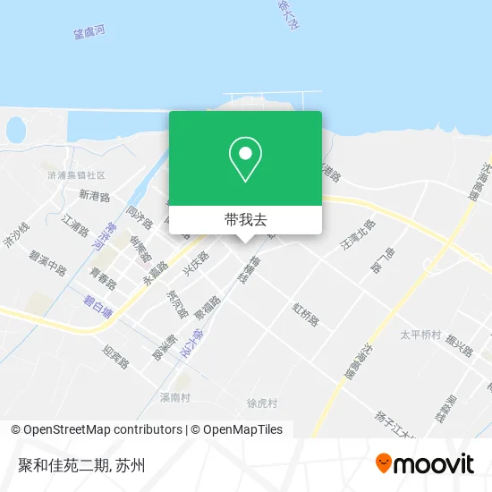 聚和佳苑二期地图