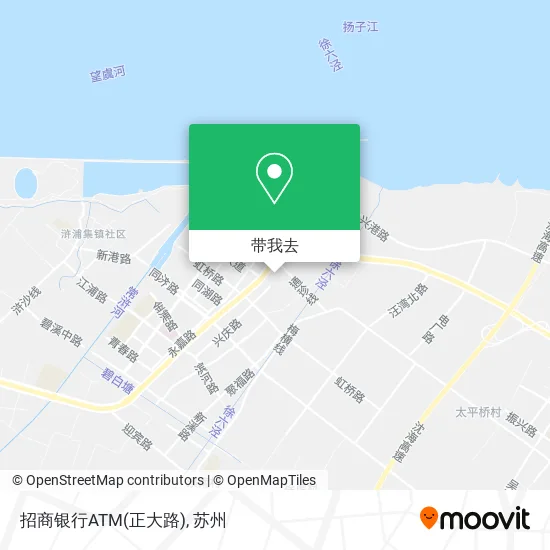 招商银行ATM(正大路)地图
