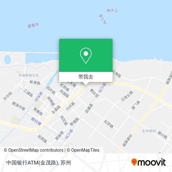 中国银行ATM(金茂路)地图