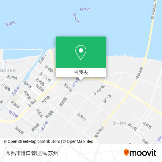 常熟市港口管理局地图