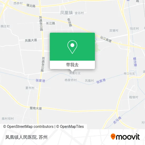 凤凰镇人民医院地图