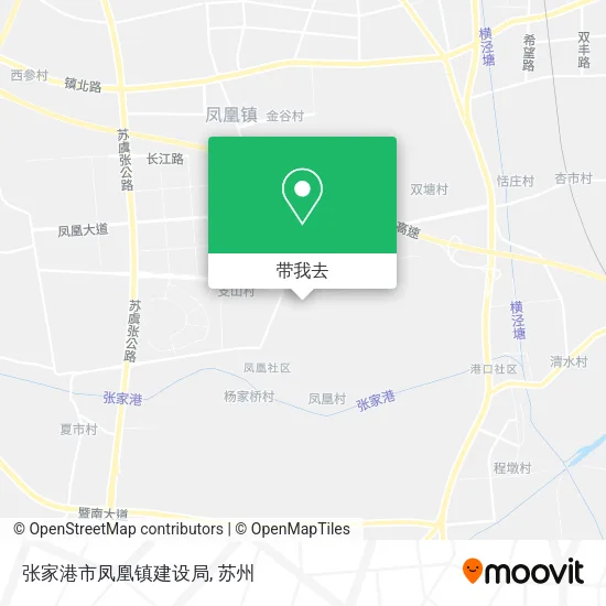张家港市凤凰镇建设局地图