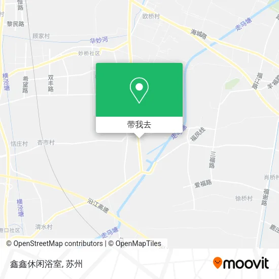 鑫鑫休闲浴室地图