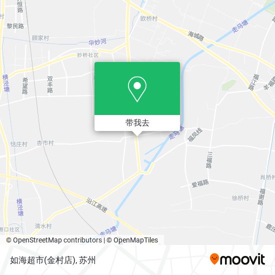 如海超市(金村店)地图
