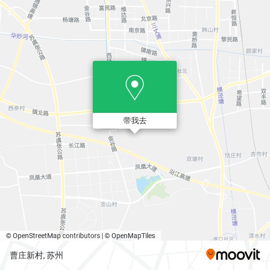 曹庄新村地图