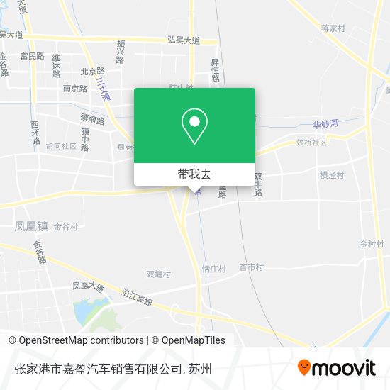张家港市嘉盈汽车销售有限公司地图