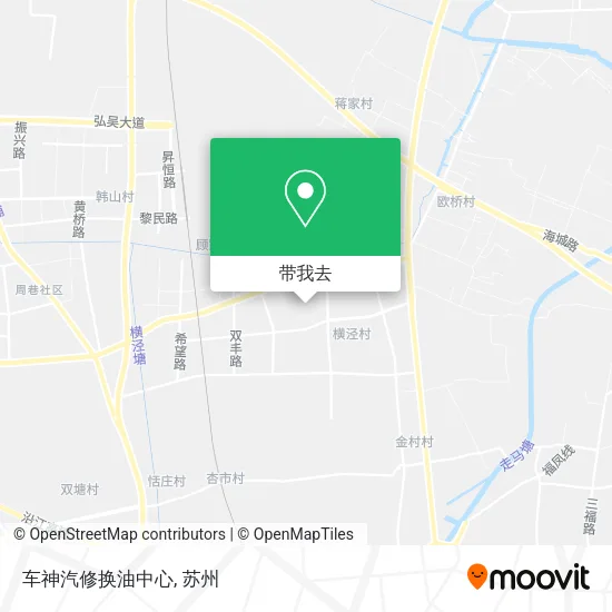 车神汽修换油中心地图