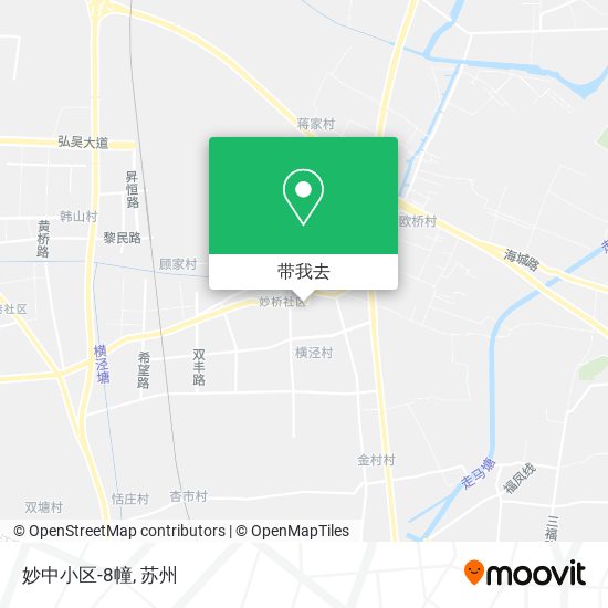 妙中小区-8幢地图