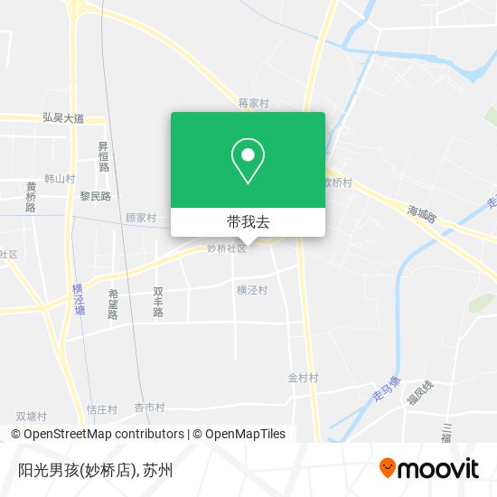 阳光男孩(妙桥店)地图