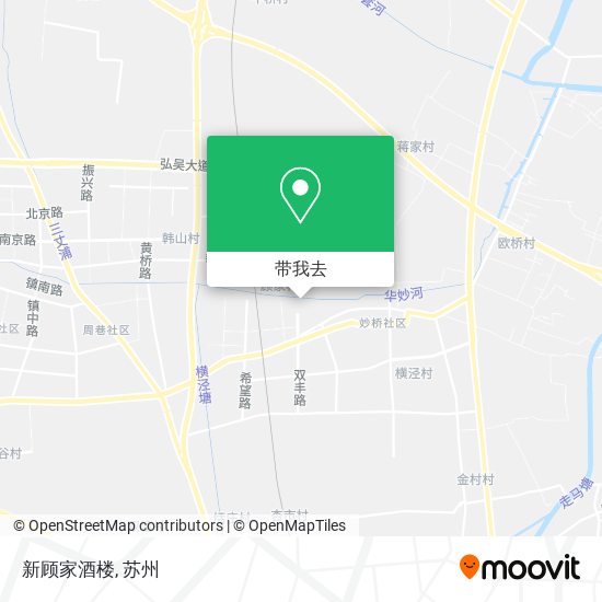 新顾家酒楼地图