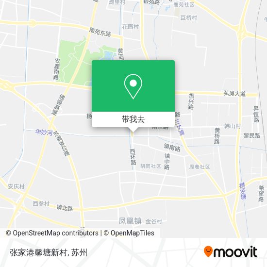 张家港馨塘新村地图