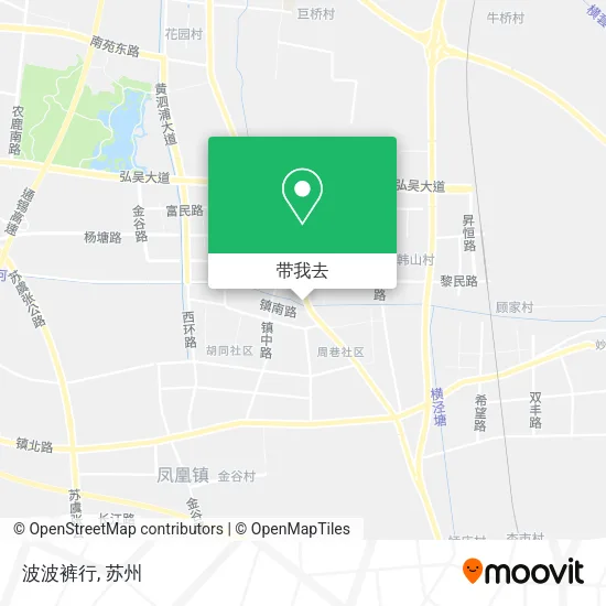 波波裤行地图