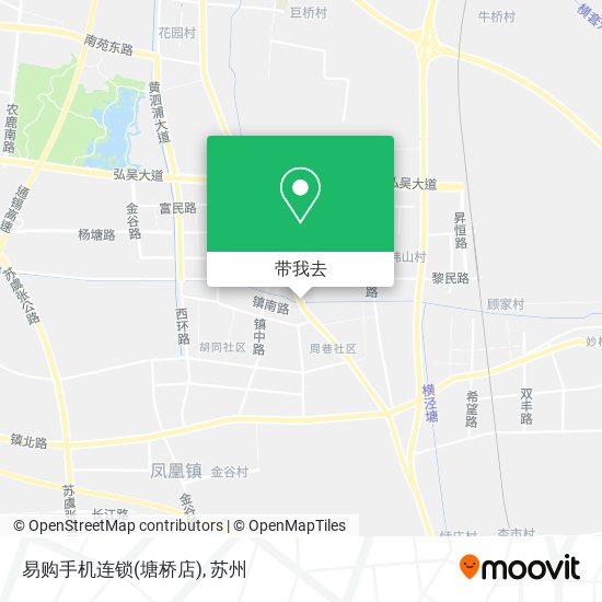 易购手机连锁(塘桥店)地图