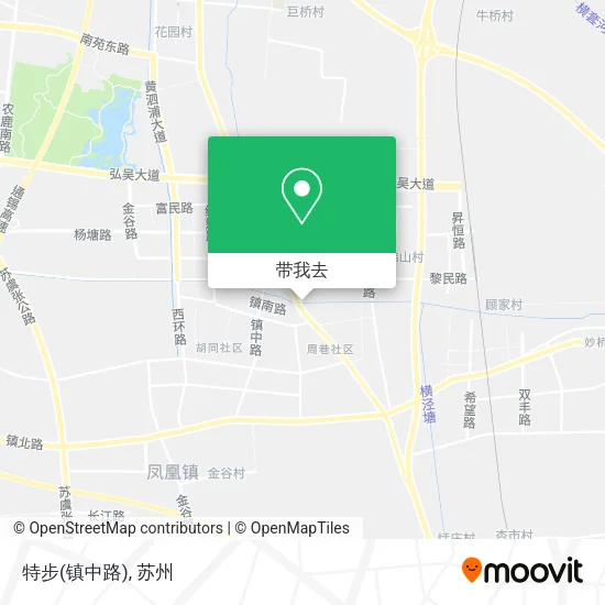 特步(镇中路)地图