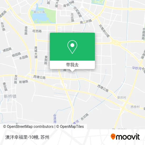 澳洋幸福里-10幢地图