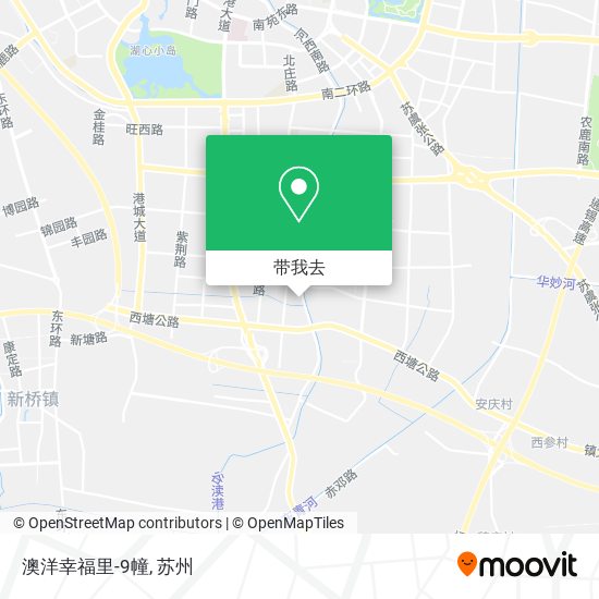 澳洋幸福里-9幢地图