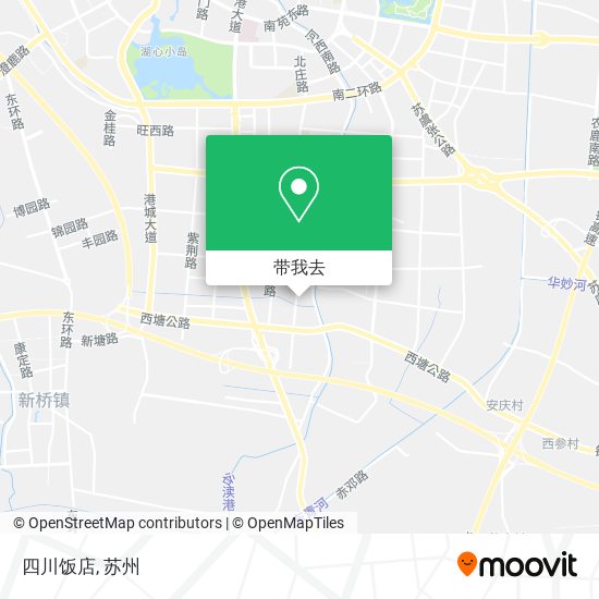 四川饭店地图