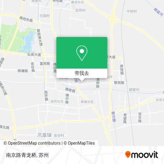 南京路青龙桥地图