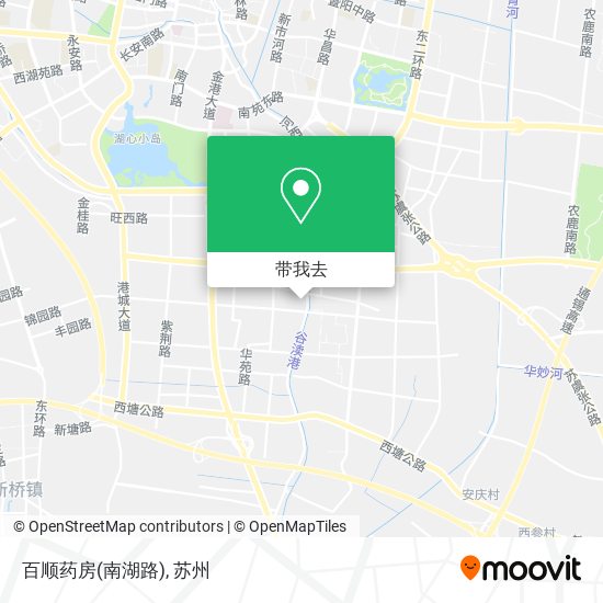 百顺药房(南湖路)地图